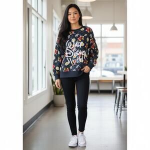 Walt Disney World Sweater Adult 2X Blue 25th Anniversary Vault 50 Mickey Spirit